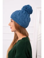 Fleecová čiapka Stefania K278 denim