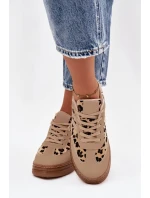 Športová obuv na platforme model 222974 Step in style