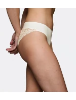 Body Make-Up Illusion Lace Highleg Tai - WHITE - TRIUMPH WHITE - TRIUMPH