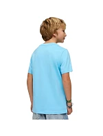 Puma ESS Small No.1 Logo Centered Tee blue 692975 45 detské tričko