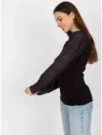 Dámska blúzka TW BZ OB 046.62P čierna - FPrice