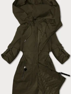 Dámska vetrovka S'West v khaki farbe (B8357-11)