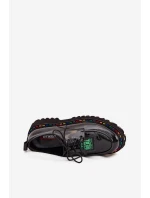 Lakované kožené dámske poltopánky Artiker 57C0172 Čierne Lakované kožené dámske poltopánky Artiker 57C0172 Čierne
