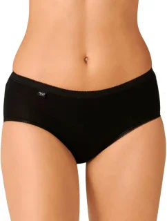 Dámske čierne nohavičky Basic midi - Sloggi