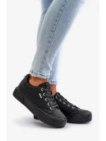 Dámske tenisky na platforme Big Star Black