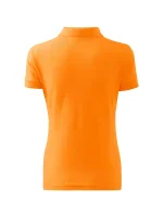Bavlnené polo tričko tangerine orange