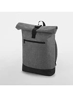 BagBase BG 855 Batoh „Roll-Top“ 52.0855 sivá melírovaná/čierna BagBase BG 855 Batoh „Roll-Top“ 52.0855 sivá melírovaná/čierna