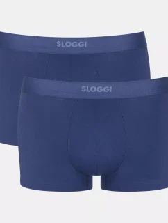 Pánske boxerky EVER Ease Hipster 2P - neznáme - tmavomodré 6312 - SLOGGI