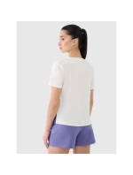 Dámske oversize rýchloschnúce tréningové tričko 4F 4FRSS25TFTSF1236-11S