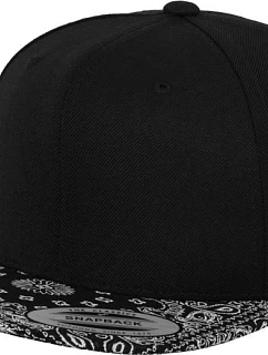 Flexfit 6089F/6089BD/6089CB 6-panelová bejzbalová čiapka 55.689P čierna/paisley