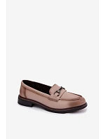 Dámske kožené mokasíny Vinceza Beige Dámske kožené mokasíny Vinceza Beige
