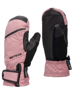 Zimné rukavice Meteor Hazy XS ružová/čierna