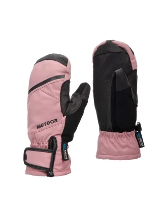 Zimné rukavice Meteor Hazy XS ružová/čierna