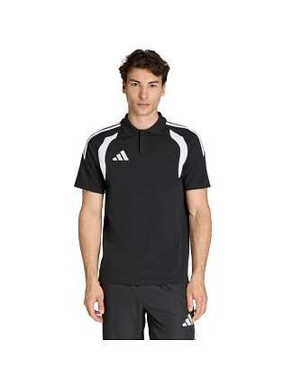 Pánska polokošeľa Tiro 26 League Polo black KF3397 pánska Pánska polokošeľa Tiro 26 League Polo black KF3397 pánska