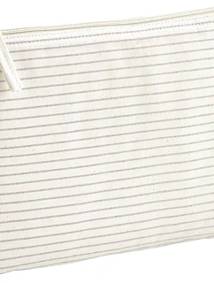Westford Mill W 253 Pruhovaná toaletná taška 50.0253 červené pruhy