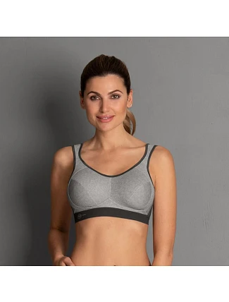 športová podprsenka extreme control 5527 heather grey - Active Anita športová podprsenka extreme control 5527 heather grey - Active Anita