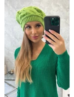 Dámska čiapka Sofia K369 pistácie