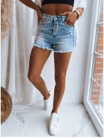 Dámske džínsové šortky BUTONS blue FashionStreet SY0319 Dámske džínsové šortky BUTONS blue FashionStreet SY0319