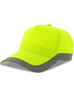 Atlantis Headwear Helpy-S 5-panelová bezpečnostná čiapka 33.0280 žltá fluo Atlantis Headwear Helpy-S 5-panelová bezpečnostná čiapka 33.0280 žltá fluo