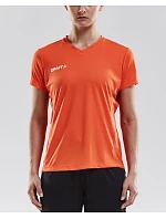 Craft Teamwear Squad Go Jersey Solid W Dámske športové tričko s výstrihom do V 82.5566 ks Craft Teamwear Squad Go Jersey Solid W Dámske športové tričko s výstrihom do V 82.5566 ks