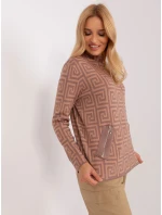 Jumper AT SW 2341.00P svetlohnedý Jumper AT SW 2341.00P svetlohnedý