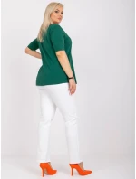 Tričko RV TS 6330.92P tmavo zelená