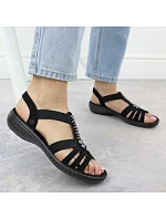 Dámske sandále Romansh black Rieker 60806-00 Dámske sandále Romansh black Rieker 60806-00