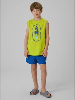 Chlapčenské plážové šortky boardshorts 4F 4FJWSS26UBDSM203-45S