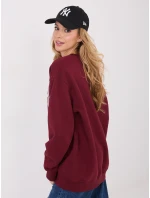 Mikina WT BL A1062.29 bordová Mikina WT BL A1062.29 bordová