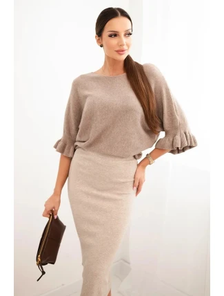 Dámska viskózna ceruzková sukňa ZS5121 - Kesi