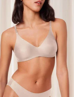 Dámska podprsenka Pure Micro N - BROWN - hnedá 00DL - TRIUMPH