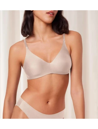 Dámska podprsenka Pure Micro N - BROWN - hnedá 00DL - TRIUMPH