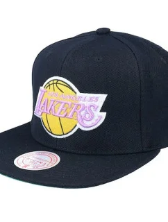Mitchell & Ness NBA Los Angeles Lakers Top Spot Snapback Hwc Lakers Cap HHSS2976-LALYYPPPBLCK
