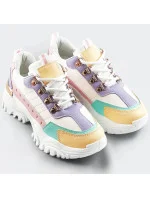 Farebné dámske tenisky sneakers (AD-580)