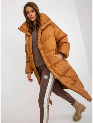 Dámska bunda LF KR 160404 svetlo hnedá - JF Lefon