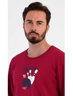Pánske dlhé pyžamo Bowling