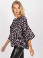 Blúzka CHA BZ 3203 1.42 čierna a ružová