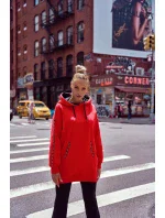 Dámska mikina M696 červená - Made Of Emotion