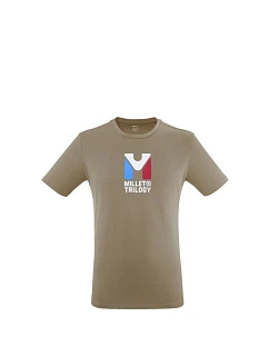Pánske tričko MILLET Chamonix Tri Ts Ss M, béžové