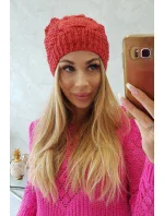 Fleecová čiapka Sandra K210 raspberry Fleecová čiapka Sandra K210 raspberry