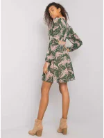 Šaty LC SK 22K 3035.03P tmavo zelená