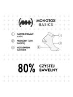 Ponožky Monotox Basics Ankle Socks Mix 3-Pack MX20007 Ponožky Monotox Basics Ankle Socks Mix 3-Pack MX20007