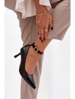 Lodičky s páskem černé Perrine