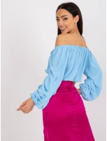 Blúzka DHJ BZ 6816.57 svetlo modrá