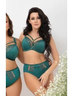 Gorsenia B004 Kasja Brazílske nohavičky zelené S-2XL
