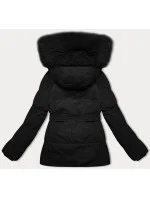 Prechodné sako s opaskom J Style čierne (16M9183-392)