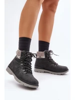 Ocieplane Trapery Damskie Lee Cooper LCJ-24-03-3043 Czarne