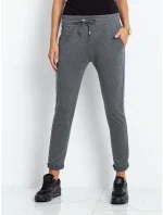 Tepláky RV DR 3698.09X tmavo šedá