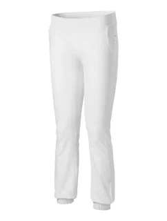 Dámske biele tepláky na voľný čas