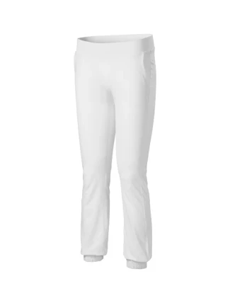 Dámske biele tepláky na voľný čas